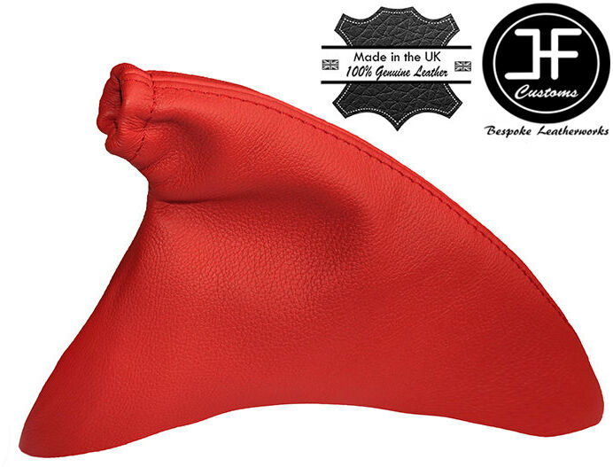 RED LEATHER HANDBRAKE GAITER FITS HONDA CIVIC TYPE R EP3 2001-2005 CUSTOM NEW