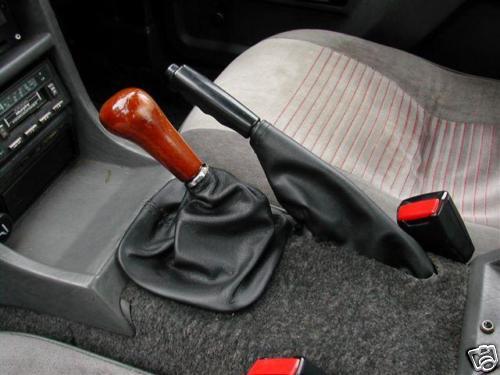 FITS RELIANT SCIMITAR BLACK GEAR & HANDBRAKE GAITER SHIFT CUSTOM NEW MADE IN UK