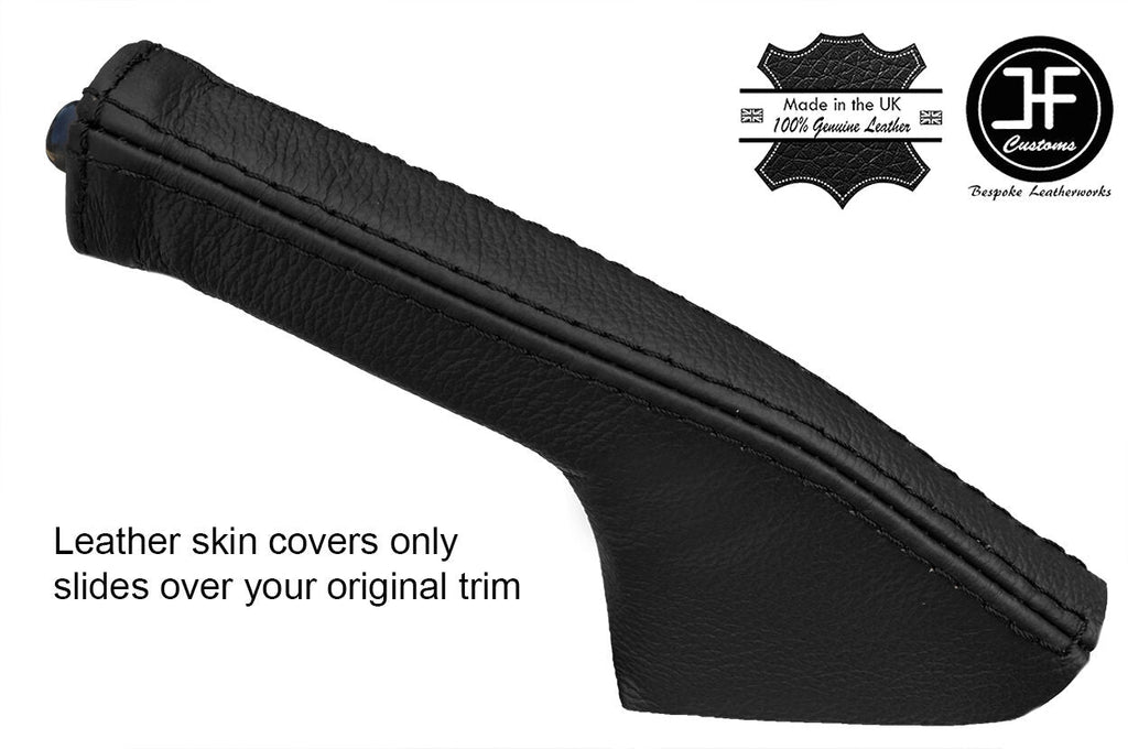 BLACK TOP GRAIN REAL LEATHER HANDBRAKE GAITER FOR TOYOTA MR2 MK1 AW11 1984-1989