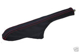 FITS HONDA ACCORD MK4 90-93 HANDBRAKE GAITER RED STITCH CUSTOM NEW MADE IN UK