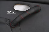 red stitch FITS MAZDA MIATA MX5 MK1 2X DOOR HANDLE COVERS JDM MODELS CUSTOM NEW