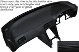 BLACK STITCH DASH DASHBOARD LEATHER COVER FITS NISSAN S13 200SX 180SX 1988-1993