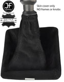 BLACK STITCH REAL SUEDE MANUAL GEAR GAITER FITS VAUXHALL OPEL SIGNUM 2002-2008