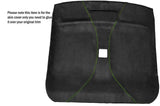 GREEN STITCH ROOF HEADLINING LUXE SUEDE SKIN COVER FITS NISSAN S13 200SX 88-93