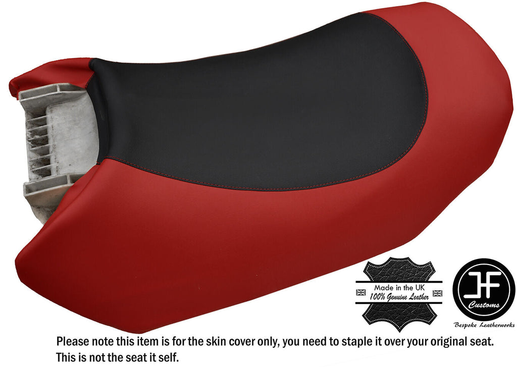 BLACK & DARK RED VINYL CUSTOM FITS YAMAHA GP 1200 800 760 97-00 SEAT COVER