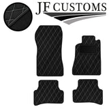 WHITE DIAMOND VINYL 4X TAILORED FLOOR CARPETS FOR MERCEDES CLK W208 97-02 JF1
