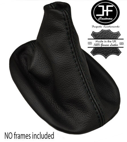 BLACK STITCHING REAL LEATHER MANUAL GEAR GAITER FITS CHRYSLER PT CRUISER 01-10
