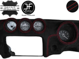 RED  STITCHING DASH DASHBOARD LUXE SUEDE COVER FITS DATSUN 260Z 2+2 JF1