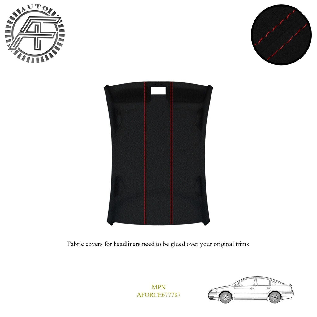 LUXE SUEDE HEADLINER COVER FOR VOLKSWAGEN PASSAT B5 4-DOOR SEDAN 1996-2006