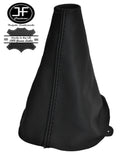 BLACK STITCHING REAL LEATHER MANUAL GEAR GAITER FITS FORD KA 1994-2008