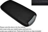 BLACK STITCH LEATHER ARMREST LID SKIN COVER FITS LEXUS IS200 IS220 IS250 06-12