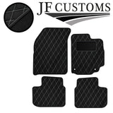 WHITE DIAMOND VINYL 4X TAILORED FLOOR CARPETS FOR SUZUKI SX4 MK1 06-13 JF1