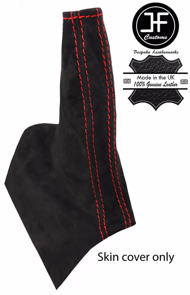 RED STITCHING REAL SUEDE HANDBRAKE GAITER FOR LEXUS IS200 MK1 1998-2005