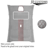 DSG2 RED ST. L GREY SUEDE SUNROOF HEADLINER COVER FOR FORD FOCUS ST 11-15 5DR