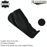 BLACK STITCH LEATHER HANDBRAKE GAITER FITS VOLVO XC70 2005-2007 CUSTOM NEW