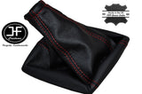 RED STITCH MANUAL LEATHER GEAR GAITER FOR VW VOLKSWAGEN CRAFTER LT3 2006-2015