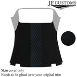 DSG2 L BLUE STITCH LUXE SUEDE HARDTOP HEADLINER COVER FOR BMW E46 CONVERTIBLE