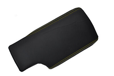 yellow stitch FITS PORSCHE 997 CARRERA CAYMAN BOXSTER 987 LEATHER ARMREST COVER