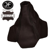 BROWN REAL LEATHER GEAR GAITER SHIFT BOOT FITS AUDI COUPE QUATTRO UR GT B2 85-87