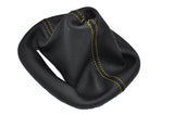 yellow stitching FITS CORVETTE C6 2005-2012 AUTOMATIC SHIFT BOOT LEATHER