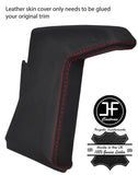 RED STITCH DRIVER DASH HEATER TRIM LEATHER COVER FOR LAND ROVER SERIES 2 2A 3