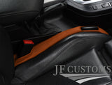 RED LEATHER 2X CAR KEY HOLDER PROTECTOR FITS PORSCHE CAYENNE 02-10 CUSTOM NEW