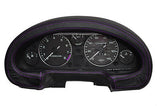 FITS MAZDA MX5 MK1 MIATA GAUGE HOOD COVER LEATHER purple st CUSTOM NEW