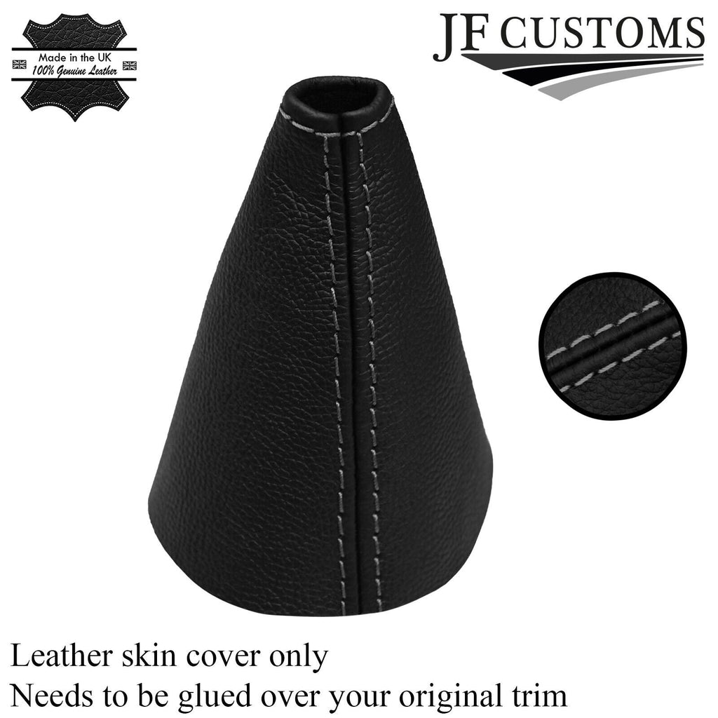 GREY TITCH LEATHER GEAR GAITER FITS VAUXHALL OPEL VX220 SPEEDSTER 00-07
