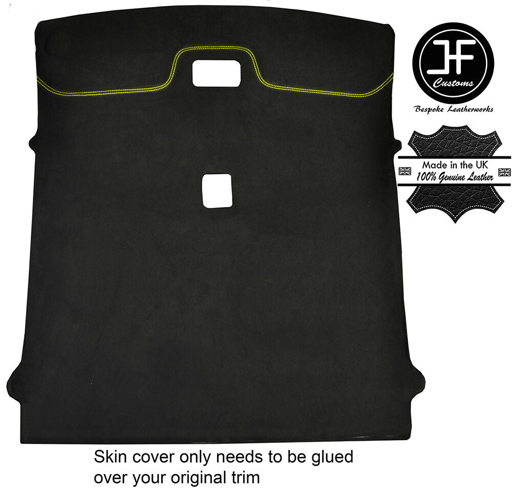YELLOW  STITCH ROOF HEADLINING LUXE SUEDE COVER FITS SKYLINE R34 GTR GT-T 98-02