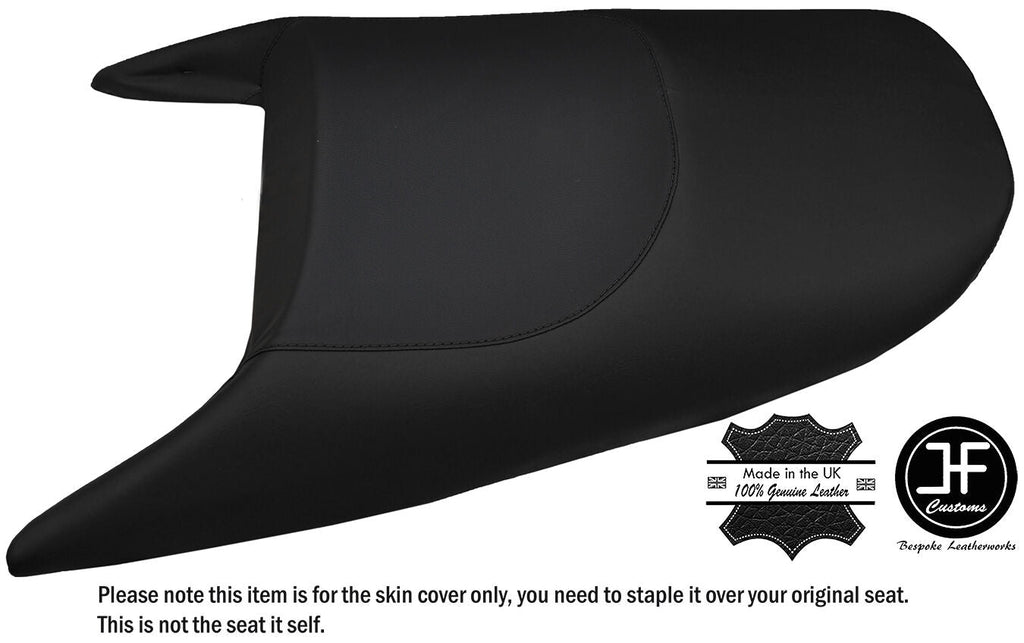 BLACK STITCH VINYL CUSTOM FOR YAMAHA XL700 XL1200 LTD 98-04 REAR SEAT COVER