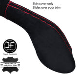 RED STITCHING REAL SUEDE HANDBRAKE GAITER FITS MAZDA RX7 FC3S 1986-1991