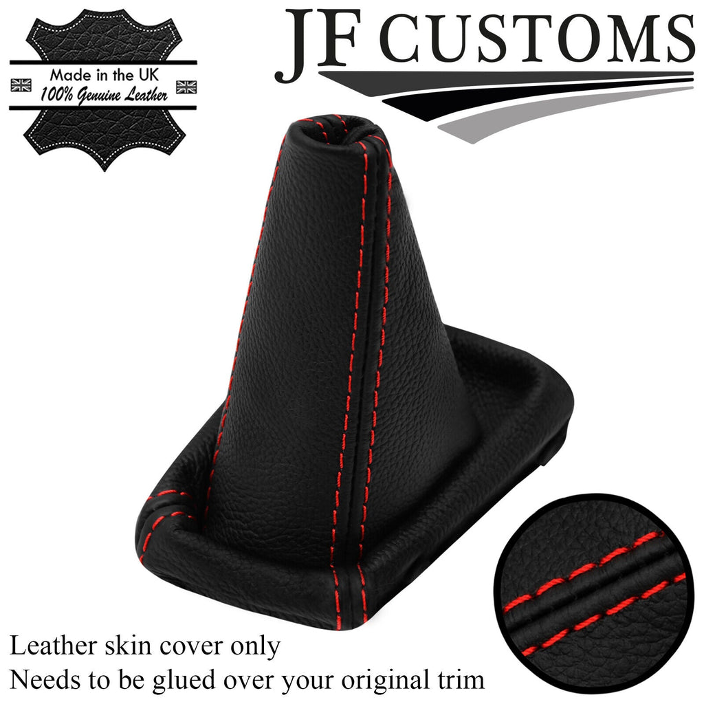 RED STITCH LEATHER AUTOMATIC GEAR GAITER FOR MERCEDES SPRINTER W906 06-18