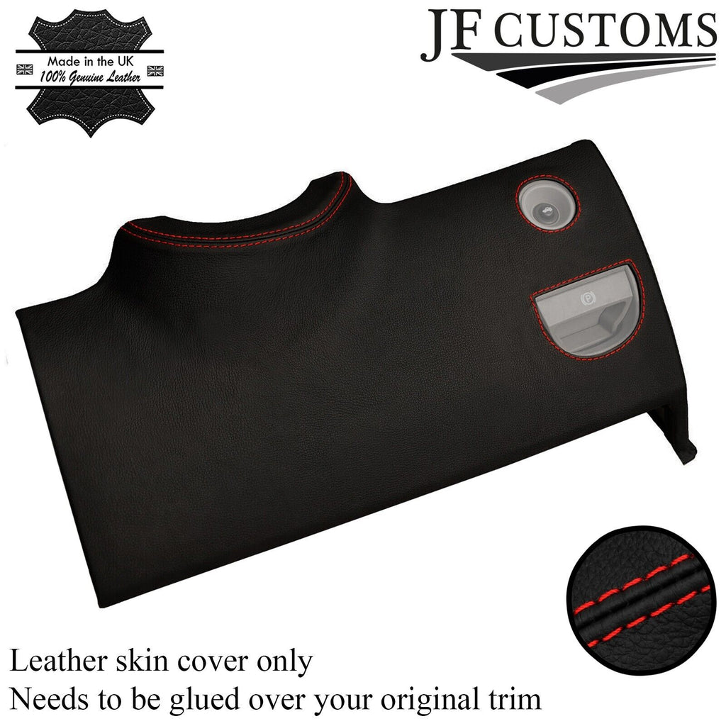 RED STITCH DRIVER LOWER DASH TRIM LEATHER COVER FITS CHRYSLER 300C 2005-2011