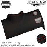 RED STITCH DRIVER LOWER DASH TRIM LEATHER COVER FITS CHRYSLER 300C 2005-2011
