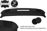 BLACK TOP GRAIN LEATHER TOP DASH DASHBOARD PAD COVER FITS CORVETTE C3 70-76