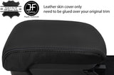 BLACK & BLACK 2 TONE ARMREST LID LEATHER COVER FOR MITSUBISHI LANCER GS2 08-16