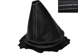 WHITE STITCH LEATHER GAITER RUBBER REPLACEMENT FITS AUSTIN LEYLAND PRINCESS