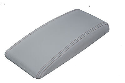 FITS CHRYSLER PT CRUISER LEATHER ARMREST COVER grey stitch CUSTOM NEW MADE IN UK