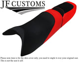 BLACK & B RED VINYL CUSTOM FOR YAMAHA XL700 XL1200 98-04 FRONT REAR SEAT COVERS