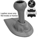 GREY REAL LEATHER MANUAL GEAR GAITER FITS PORSCHE 986 BOXSTER 1996-2004