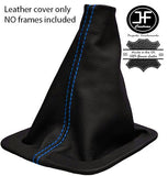 BLUE STITCH LEATHER GEAR GAITER FITS LAND ROVER DISCOVERY 200TDI 300TDI TD5 V8