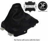 BLACK STITCH LEATHER MANUAL GEAR GAITER COVER FITS MAZDA 3 BM 2013-2017