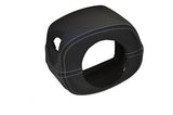 white stitch FITS MAZDA MX5 MK2/2.5 MIATA 98-05 STEERING WHEEL SHROUD LEATHER