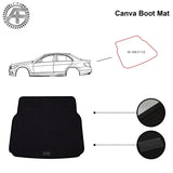 FITS MERCEDES C CLASS 2007-2015 SEDAN TRUNK / BOOT MAT MADE FROM CANVA