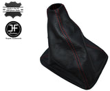 RED STITCHING FITS TOYOTA JZX100 CHASER 1996-2000 GEAR GAITER REAL LEATHER
