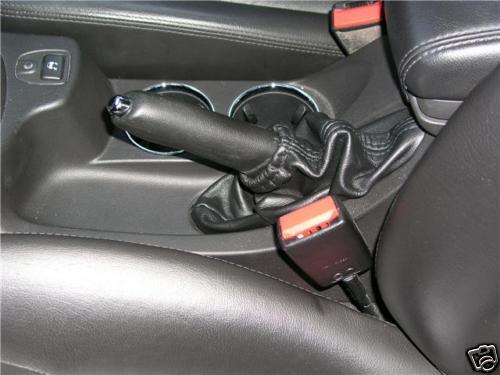 FITS JAGUAR X TYPE LEATHER HANDBRAKE SLEEVE NEW GAITER 2001+ CUSTOM NEW