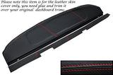 RED  STITCH FITS FORD CORTINA GL DASHBOARD TRIM & REAR PARCEL SHELF SKIN COVER