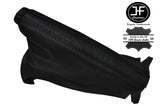 BLACK STITCHING LEATHER HANDBRAKE GAITER FITS VAUXHALL CORSA C 2000-2006