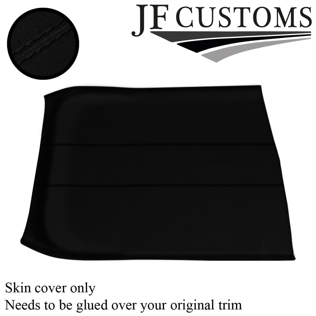 BLACK STITCH LUXE- SUEDE NON SUNROOF HEADLINER COVER FOR ROVER 25 MG ZR 99-05