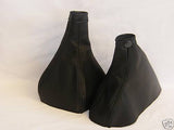 FITS ALFA ROMEO GT  COUPE REAL BLACK GEAR + HANDBRAKE 2004+ CUSTOM NEW